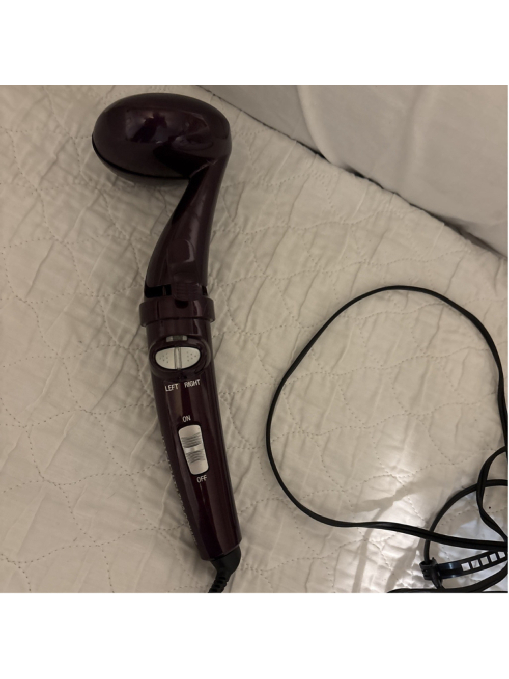 Conair Infiniti Pro Curl Secret Purple Curler - Reduces Frizz Beach wave Curls